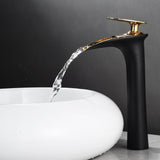 Bathroom Sink Faucet - Dunkel Bathroom Waterfall Faucet Single Hole Single handle - undefined - Signature Faucets