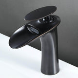 Bathroom Sink Faucet - Dunkel Bathroom Waterfall Faucet Single Hole Single handle - undefined - Signature Faucets