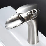 Bathroom Sink Faucet - Dunkel Bathroom Waterfall Faucet Single Hole Single handle - undefined - Signature Faucets