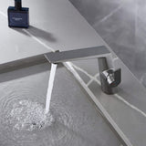 Kissinger-modern-basin-bathroom-sink-faucet-single-handle-single-hole-gunmetal-gray-signature faucets- #color_gun black