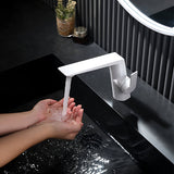 basin-bathroom-sink-faucet-Kissinger-single-handle-single-hole-white-signature faucets- #color_white