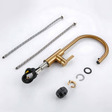 Kitchen-Faucet-Discreeto-Single-Hole-Kitchen-Faucet-With-Pull-Out-Spout-brushed-gold-Signature-Faucets #color_brushed gold