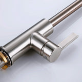 Kitchen-Faucet-Discreeto-Single-Hole-Kitchen-Faucet-With-Pull-Out-Spout-brushed-nickel-Signature-Faucets #color_brushed nickel