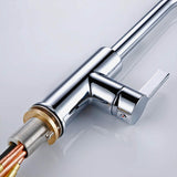 Kitchen-Faucet-Discreeto-Single-Hole-Kitchen-Faucet-With-Pull-Out-Spout-chrome-Signature-Faucets #color_chrome