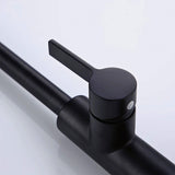 Kitchen-Faucet-Discreeto-Single-Hole-Kitchen-Faucet-With-Pull-Out-Spout-matte-black-Signature-Faucets #color_matte black