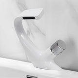 Bathroom Sink Faucet - Adam Modern Waterfall Bathroom Sink Faucet Deck Mounted Single Hole - undefined - Signature Faucets