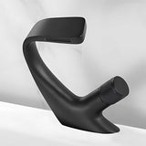 Bathroom Sink Faucet - Adam Modern Waterfall Bathroom Sink Faucet Deck Mounted Single Hole - undefined - Signature Faucets