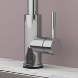 Stainless steel kitchen faucet - Imperium Touch Control Dual Function Pull Out sprayer Spout Kitchen Faucet - Chrome - Signature Faucets #color_chrome