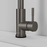 Stainless steel kitchen faucet - Imperium Touch Control Dual Function Pull Out sprayer Spout Kitchen Faucet - Gunmetal Gray - Signature Faucets #color_gunmetal gray