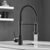 Kitchen Faucet - Spiro Single-Hole Kitchen Faucet with Pull-Down Spring Spout - undefined - Signature Faucets