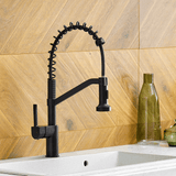 Kitchen Faucet - Apollo Single-Hole Kitchen Faucet with Pull-Down Spring Spout - undefined - Signature Faucets