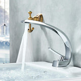 Bathroom Sink Faucet - Kastel Basin Faucets Modern Bathroom Mixer Tap Single Handle Single Hole Crane - undefined - Signature Faucets
