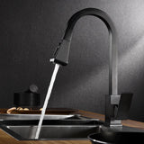Kitchen Faucet - Besas Dual Function Pull Down Spout Kitchen Faucet - undefined - Signature Faucets