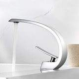 Bathroom Sink Faucet - Kastel Basin Faucets Modern Bathroom Mixer Tap Single Handle Single Hole Crane - undefined - Signature Faucets