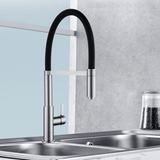 Kitchen Faucet - Dion High Arch Single Hole Single Handle Pull Down Sprayer Kitchen Faucet - undefined - Signature Faucets