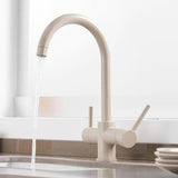 Kitchen Faucet - André Three Way Drinking Tap Dual Handle Kitchen Faucet - undefined - Signature Faucets