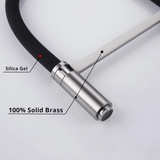 Kitchen Faucet - Dion High Arch Single Hole Single Handle Pull Down Sprayer Kitchen Faucet - undefined - Signature Faucets