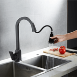 Kitchen Faucet - Besas Dual Function Pull Down Spout Kitchen Faucet - undefined - Signature Faucets