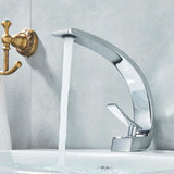 Bathroom Sink Faucet - Kastel Basin Faucets Modern Bathroom Mixer Tap Single Handle Single Hole Crane - undefined - Signature Faucets