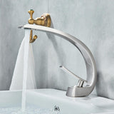 Bathroom Sink Faucet - Kastel Basin Faucets Modern Bathroom Mixer Tap Single Handle Single Hole Crane - undefined - Signature Faucets