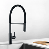 Kitchen Faucet - Dion High Arch Single Hole Single Handle Pull Down Sprayer Kitchen Faucet - undefined - Signature Faucets