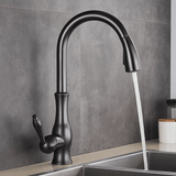 Kitchen Faucet - Victorian Single-Hole Kitchen Faucet With Pull Out Spout - undefined - Signature Faucets