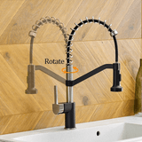 Kitchen Faucet - Apollo Single-Hole Kitchen Faucet with Pull-Down Spring Spout - undefined - Signature Faucets