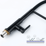 Kitchen Faucet - Dion High Arch Single Hole Single Handle Pull Down Sprayer Kitchen Faucet - undefined - Signature Faucets