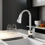 Kitchen Faucet - Besas Dual Function Pull Down Spout Kitchen Faucet - undefined - Signature Faucets
