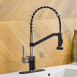 Kitchen Faucet - Apollo Single-Hole Kitchen Faucet with Pull-Down Spring Spout - undefined - Signature Faucets