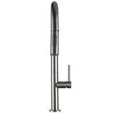 Kitchen Faucet - Laufer Single-Hole Kitchen Faucet With Pull Out Spring Spout - undefined - Signature Faucets