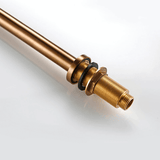 Kitchen Faucet - Dux 2-Hole Kitchen Faucet 360 Degree Swivel Spout - undefined - Signature Faucets