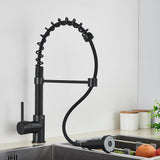 Kitchen Faucet - Spiro v2.0 Single-Hole Kitchen Faucet with Pull-Down Spring Spout - undefined - Signature Faucets