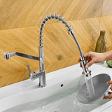 Kitchen Faucet - Apollo Single-Hole Kitchen Faucet with Pull-Down Spring Spout - undefined - Signature Faucets