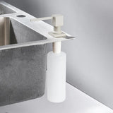 Soap Dispenser - Culp Deck Mounted Kitchen Sink Soap Dispenser 400ml (13.5oz) Square Pump Brass Construction - undefined - Signature Faucets