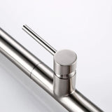 Kitchen Faucet - Laufer Single-Hole Kitchen Faucet With Pull Out Spring Spout - undefined - Signature Faucets