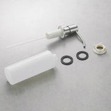 Soap Dispenser - Culp Deck Mounted Kitchen Sink Soap Dispenser 400ml (13.5oz) Pump Brass Construction - undefined - Signature Faucets