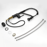 Kitchen Faucet - Apollo Single-Hole Kitchen Faucet with Pull-Down Spring Spout - undefined - Signature Faucets