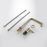 Kitchen Faucet - Dux 2-Hole Kitchen Faucet 360 Degree Swivel Spout - undefined - Signature Faucets