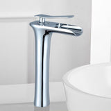 Bathroom Sink Faucet - Helfer Waterfall Basin Bathroom Sink Faucet Single handle - undefined - Signature Faucets