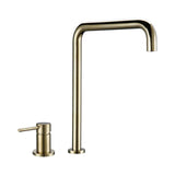Kitchen Faucet - Dux 2-Hole Kitchen Faucet 360 Degree Swivel Spout - undefined - Signature Faucets