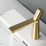 Bathroom Sink Faucet - Harris Modern Bathroom Faucet Single Hole Single Handle Solid Brass - undefined - Signature Faucets