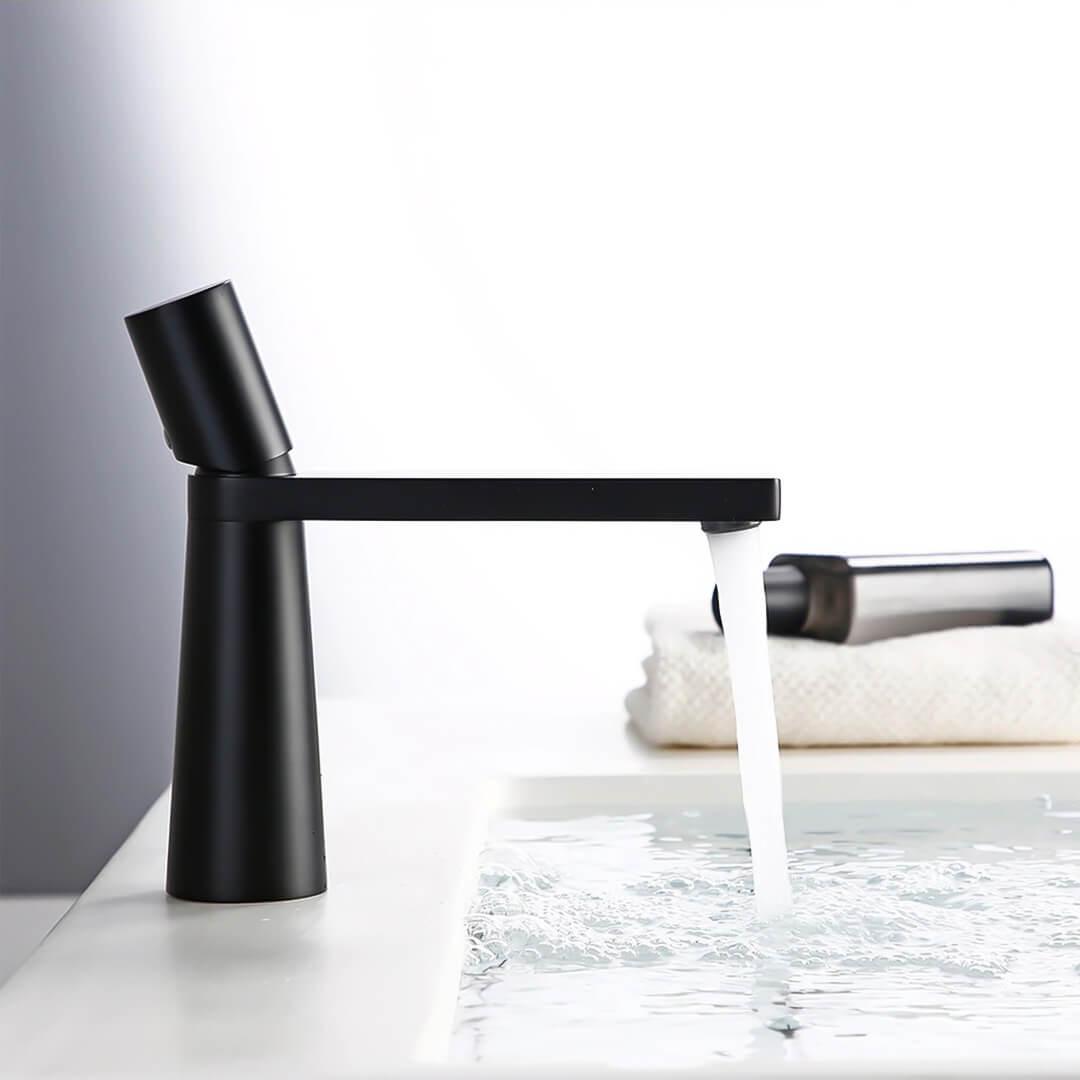 Bathroom Sink Faucet - Harris Modern Bathroom Faucet Single Hole Single Handle Solid Brass - undefined - Signature Faucets