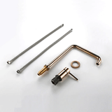 Kitchen Faucet - Dux 2-Hole Kitchen Faucet 360 Degree Swivel Spout - undefined - Signature Faucets