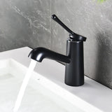 Bathroom Sink Faucet - Swarts Modern Brass Bathroom Faucet Single Hole - undefined - Signature Faucets