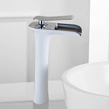 Bathroom Sink Faucet - Helfer Waterfall Basin Bathroom Sink Faucet Single handle - undefined - Signature Faucets