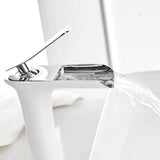 Bathroom Sink Faucet - Helfer Waterfall Basin Bathroom Sink Faucet Single handle - undefined - Signature Faucets
