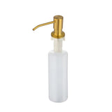 Soap Dispenser - Culp Deck Mounted Kitchen Sink Soap Dispenser 400ml (13.5oz) Pump Brass Construction - undefined - Signature Faucets