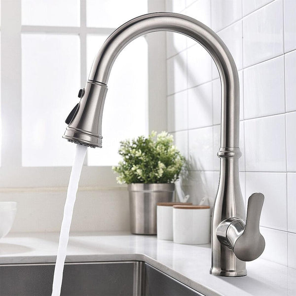 Kitchen Faucet - Guldin Pull-Down triple mode spray head Kitchen Faucet - undefined - Signature Faucets