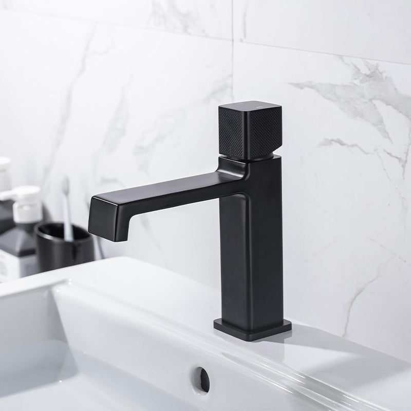 Bathroom Sink Faucet - Coper Modern Bathroom Sink Mixer Faucet Single Knob Single hole - undefined - Signature Faucets